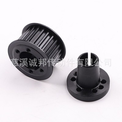 同步带轮 工业同步轮加工 精密耐磨铝合金同步带齿轮加工批发图4