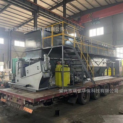 体化澄清池 一体化沉淀池 平流式沉淀池 一体化污水沉淀池设备图4