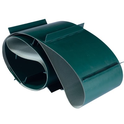 定制pvc加挡板防滑工业流水线传送输送带1米宽提升机运输皮带厂家图5