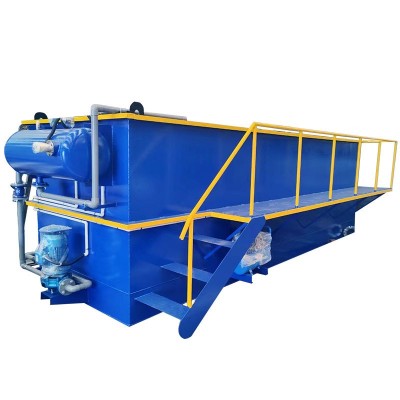 高速溶气气浮机除油刮渣机纺织油墨废水过滤器一体化污水处理设备图2