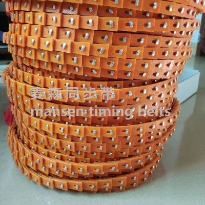 聚氨酯pu活络带A型万能带C型拼接有钉无钉B型钢化炉Z型 活动三角带图2