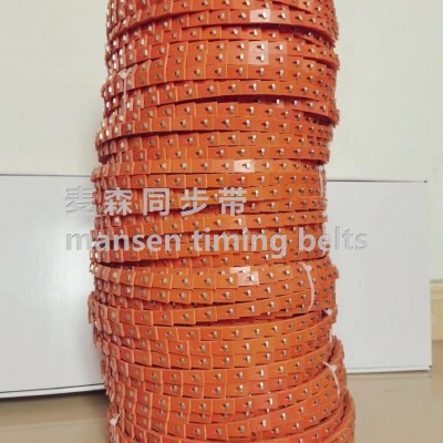 聚氨酯pu活络带A型万能带C型拼接有钉无钉B型钢化炉Z型 活动三角带图5