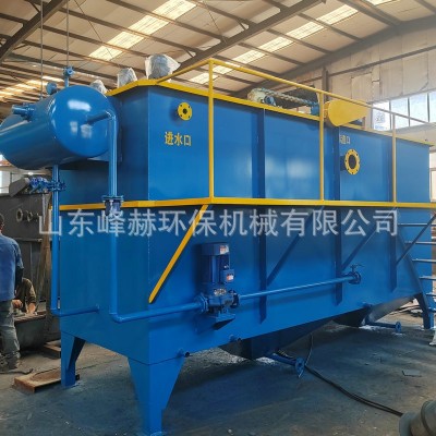 养殖屠宰化工食品厂污水废水处理设备污水处理装置溶气气浮机设备图5