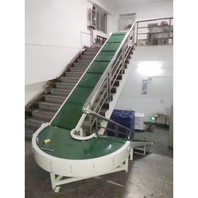 皮带转弯输送机 90°流水线环形转弯机厂家定图3