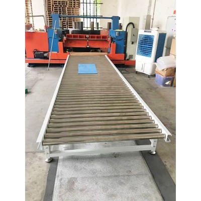 滚筒流水线输送机装车卸货传送带无动力滚筒线 移动式滚筒输送机图2