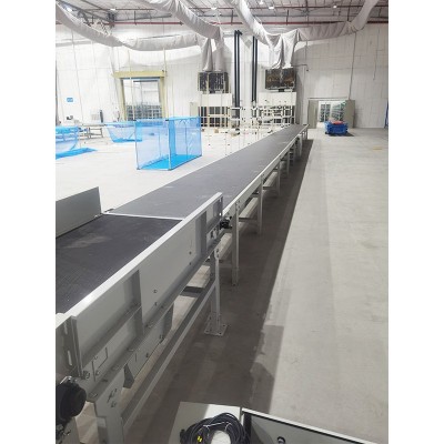 工厂车间物流快递分拣线输送机流水线不锈钢传送带运输机 输送设备图3