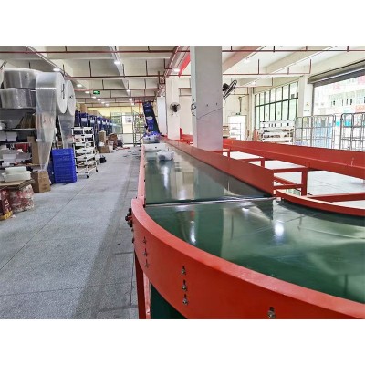 工厂车间物流快递分拣线输送机流水线不锈钢传送带运输机 输送设备图4