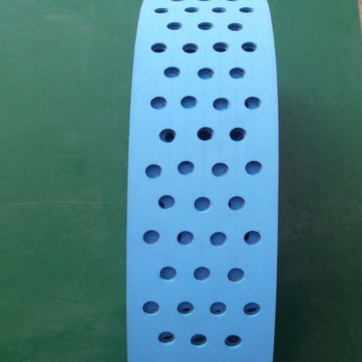 贴面机1130*90*6打孔进纸带批发 四川裱纸机吸风带送纸带实体厂家图2