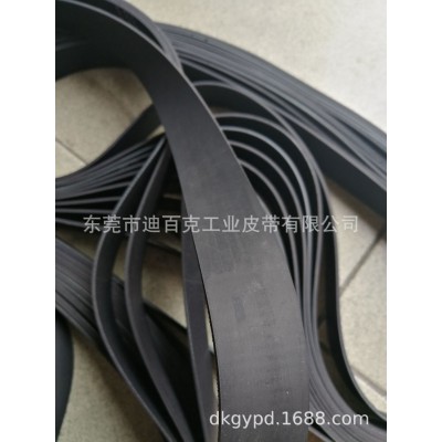 高精密橡胶无缝黑色平皮带 内圆磨床皮带精车机木工压刨无缝皮带图2