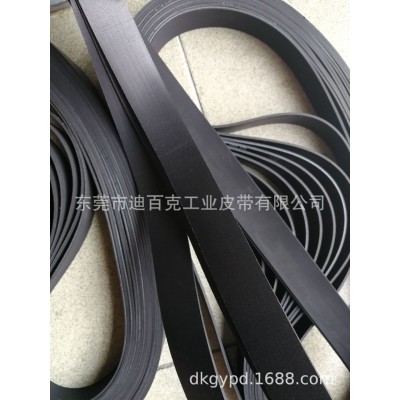 高精密橡胶无缝黑色平皮带 内圆磨床皮带精车机木工压刨无缝皮带图4