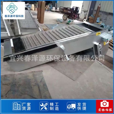 回转式机械格栅 耙齿机械格栅污水处理设备不锈钢机械格栅厂家图2