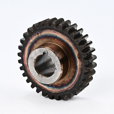 圆弧齿轮合金结构钢材质工业机械器件主机专用油泵供油传动配件图2