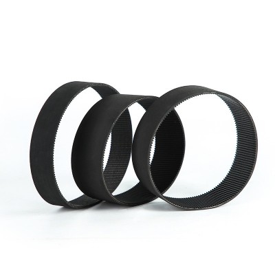 工业同步带型号齐全耐高温单面齿工业皮带黑色橡胶传动带厂家批发图5