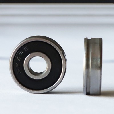 626黑色胶盖带槽轴承尺寸6*19*6精密轴承钢扫地机器人微型轴承图3