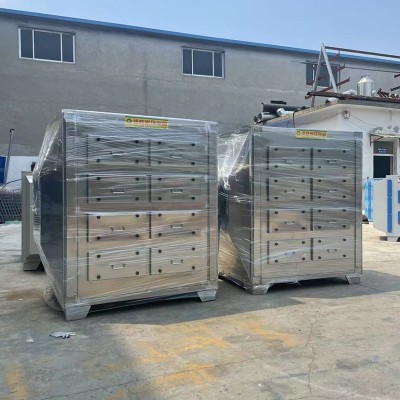 活性炭吸附箱厂家供应碳钢废气吸附装置除臭除味干式过滤环保设备图4