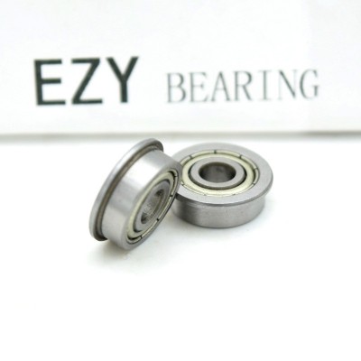 法兰轴承F63800zz尺寸10*19*7大边21mm带挡边台阶高速微型轴承图4