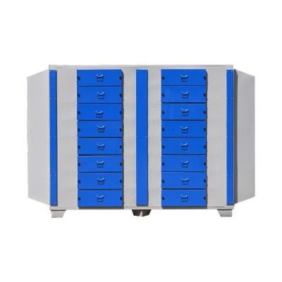 活性炭环保箱漆雾处理箱除臭除味干式过滤箱废气吸附活性炭吸附箱图2