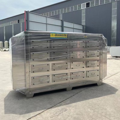 活性炭吸附箱二级活性炭箱抽屉式工业净化设备环保箱废气处理设备图3