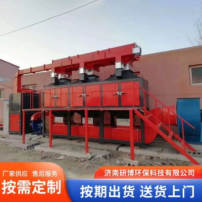 催化燃烧设备工业废气处理环RCO活性炭吸附脱附催化燃烧一体机图4