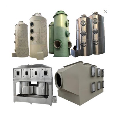 工业废气处理设备PP喷淋塔粉尘脱硫塔酸碱气体处理洗涤塔图2