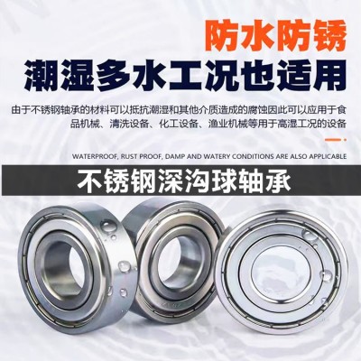 山东不锈钢轴承厂家 不锈钢轴承S6011轴承S6011ZZ 不锈钢6011轴承