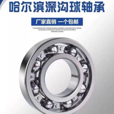真正品哈尔滨HRB轴承6201 6201 6203 6204 2Z/2RZ深沟球胶盖铁盖图5