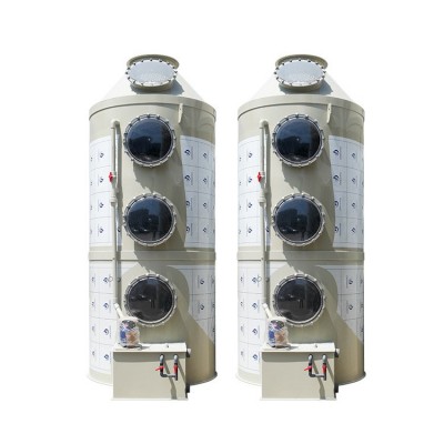 pp喷淋塔工业化工酸碱气体处理漆雾净化废气吸收水洗塔耐腐蚀图5