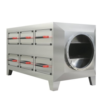 不锈钢活性炭净化设备碳钢活性炭吸附箱废气环保处理活性 炭过滤箱图5