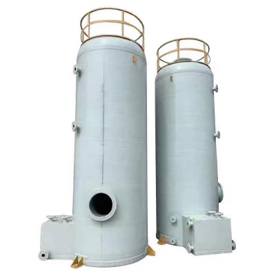 玻璃钢喷淋塔 废气处理排放设备 砖窑炉洗涤塔废气吸附净化脱硫塔图4