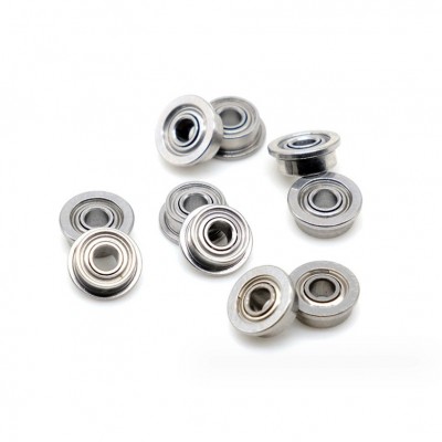 厂家精密F/MF型法兰轴承MF85zz带挡边台阶微型深沟滚珠杯士轴承图2