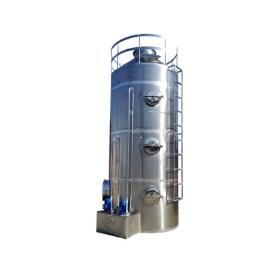 工业酸雾废气吸附处理洗涤塔 漆雾净化洗涤塔设备 定制碳钢喷淋塔图5