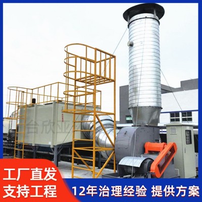 活性炭吸附箱 台欣亚环保废气净化除味空气过滤箱pp活性炭吸附塔图2