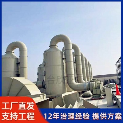 台欣亚定制喷淋塔 车间酸雾废气治理设备pp洗涤喷淋塔 源头厂家图4