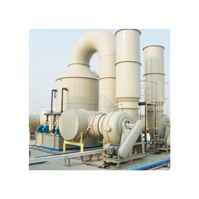 pp喷淋吸收塔 酸碱 气旋混动喷淋塔 废气设备 板材可定制图5