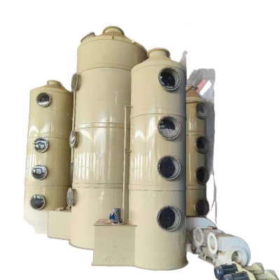 pp喷淋塔废气处理设备工业洗涤塔酸雾不锈钢水淋除尘除雾 器净化图4