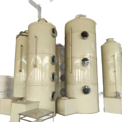 PP废气阻燃喷淋塔酸雾净化洗涤旋流塔工厂实验室废气处理设备图4