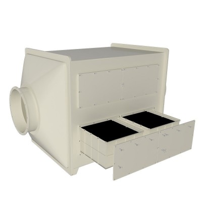 供应活性炭箱 废气处理设备用二级活性炭吸附箱 活性炭环保箱图4