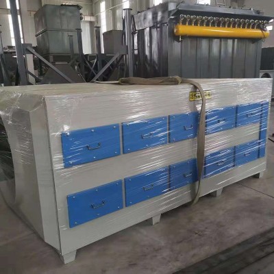 工业废气处理设备 活性炭吸附环保箱 除臭漆雾净化活性炭吸附箱图3