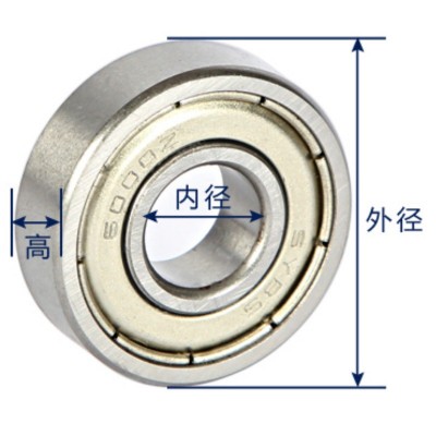 深沟球轴承681 681X 682 683 684 685 686 687 689ZZ 微型小轴承图4