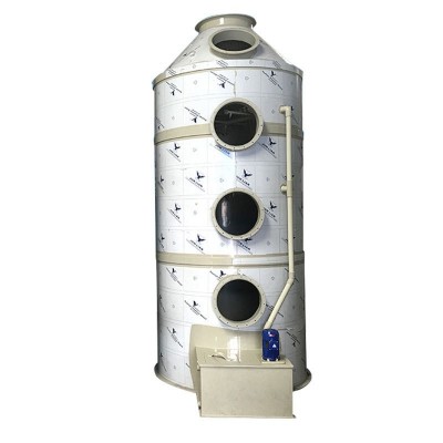 pp废气喷淋塔粉尘酸雾洗涤净化塔工业环保废气喷淋塔废气 处理设备图5