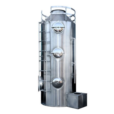 不锈钢喷淋塔 加厚304不锈钢废气处理加湿塔 防腐防锈 立式洗涤塔图4