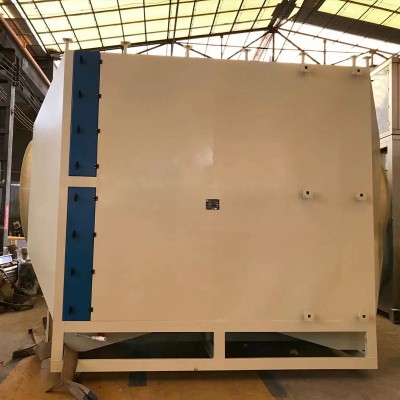 活性炭吸附箱工业废气吸附装置 不锈钢废气漆雾处理活性炭环保箱图2