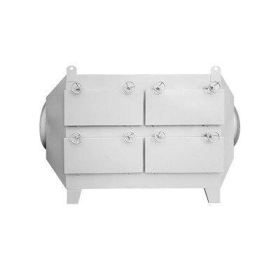 佛山厂家活性废气吸附箱环保设备抽屉式不锈钢活性炭吸附 箱过滤器图3