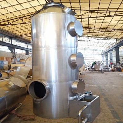 pp喷淋塔 除尘脱硫耐腐三级喷淋净化设备废气处理设备喷淋塔图3