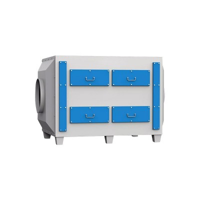 活性炭吸附箱一体机工业废气处理PP干式漆雾环保箱活性 炭过滤箱图4