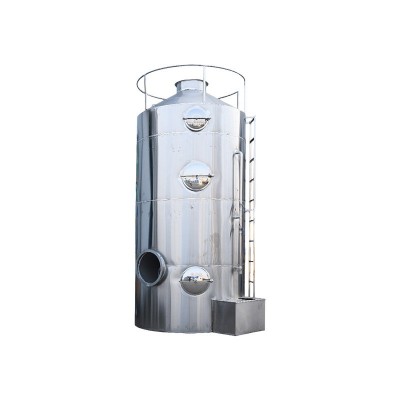 厂家供应 pp喷淋塔废气处理设备酸碱气体漆雾净化粉尘处理 喷淋塔图3