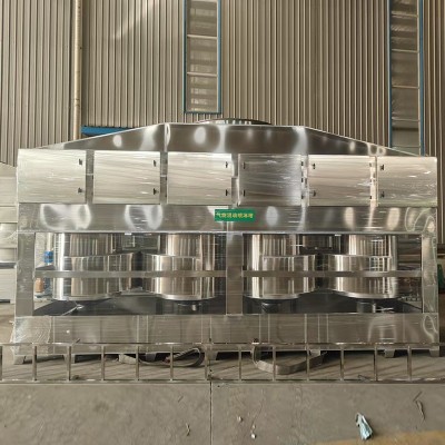 不锈钢气旋塔混动喷淋塔工业耐腐蚀旋流塔废气除尘漆雾方形气旋塔图5