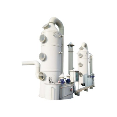 pp喷淋塔除臭塔环保设备工业除尘洗涤塔酸雾净化器不锈钢pp喷淋塔图3