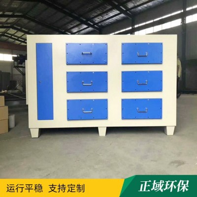 活性炭吸附过滤箱工业废气处理设备喷塑烤漆房二级pp活性炭环保箱图4