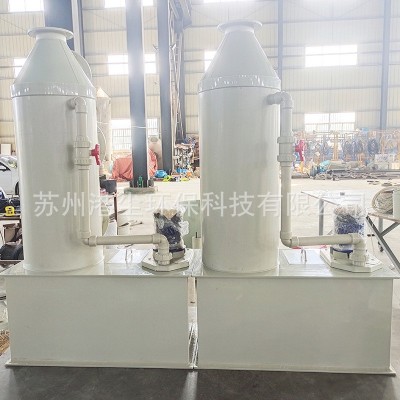 PP小型喷淋塔 碳钢工业废气处理净化除尘PP喷淋塔设备图3